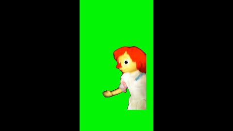 Annabelle Escaping | Green Screen