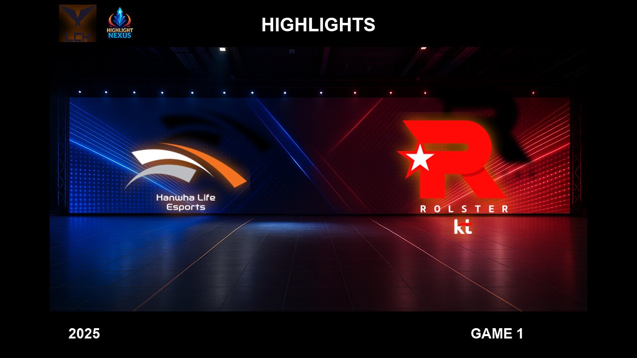 HLE vs KT Game 1 Highlights - LCK 2025 Highlights - Hanwha Life vs KT Rolster