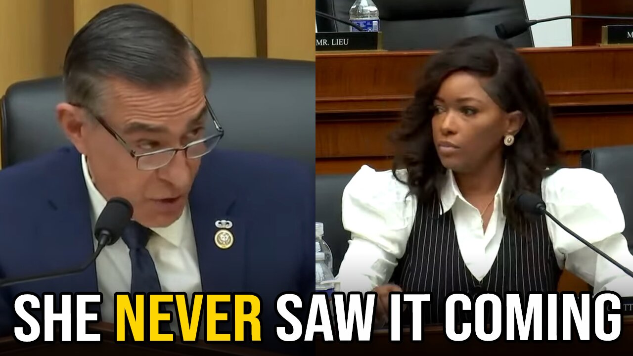 Jasmine Crockett's HYPOCRITICAL A** gets OBLITERATED on LIVE TV