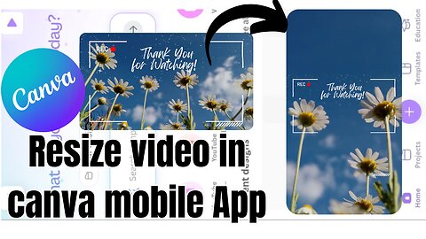 Canva Mobile: Resize Videos & Pages in 3 Simple Methods.🎯