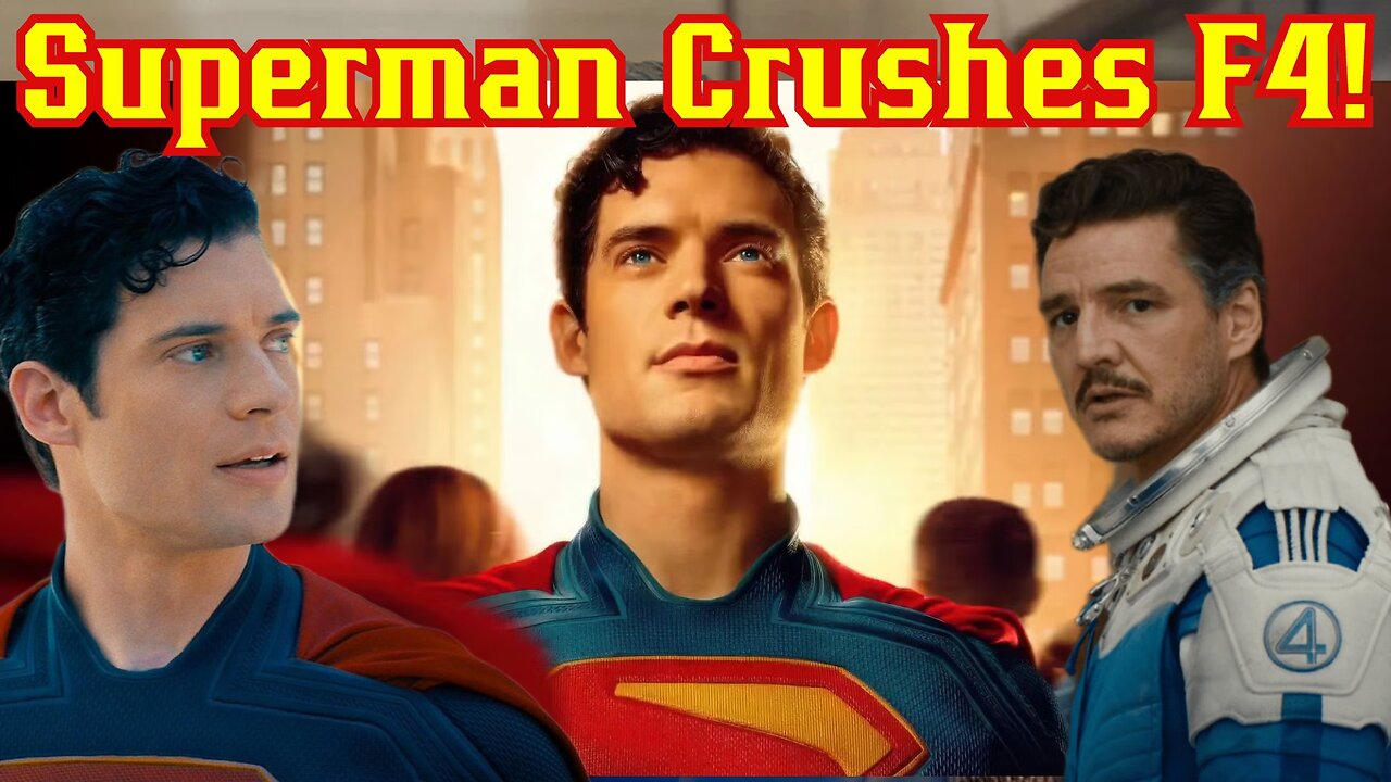 Superman CRUSHES Marvel's Fantastic Four In Special First Day Screenings! Biggest Of The YEAR! | DC