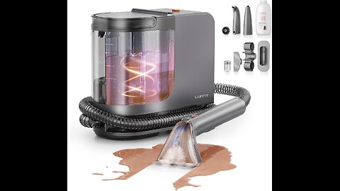 uwant Portable Carpet Cleaner with Steam& Heating System