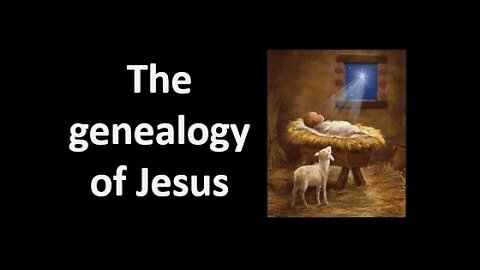 Matthew Bible Study Chapter 1 Explained