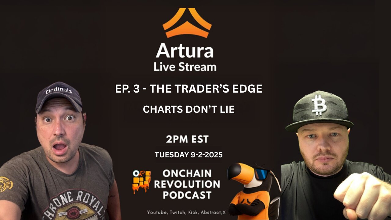 🚨Ep.3 - Trader's Edge CHARTS DON’T LIE! Sept Patterns, Live Trading + Artura Market Watch!🔥