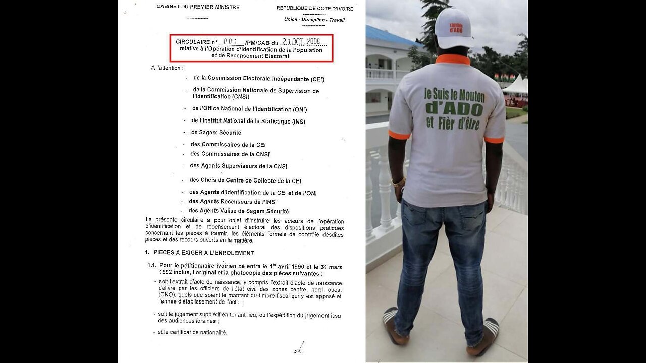 QUAND ON EST BÊTE, C’EST GRAVE : LA DÉMONSTRATION DE L’IGNORANCE DES MOUTONS DU RHDP