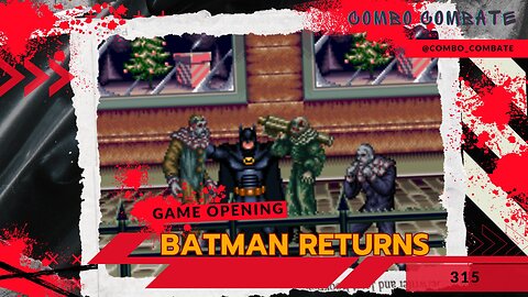 Batman Returns. Abertura