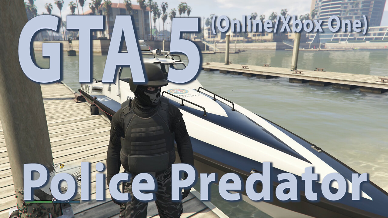 GTA 5 (Online Xbox One) Police Predator