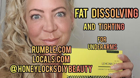 Lemon Bottle Fat Dissolve & Tightening for Underarms 😍 Round 3 Edited Version