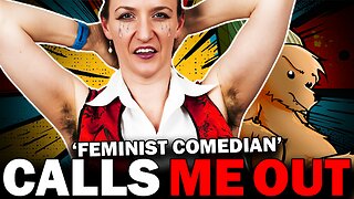 Feminist Comedian Gets ANGRY AT BEARING 💥 Funniest She’s EVER BEEN 😂