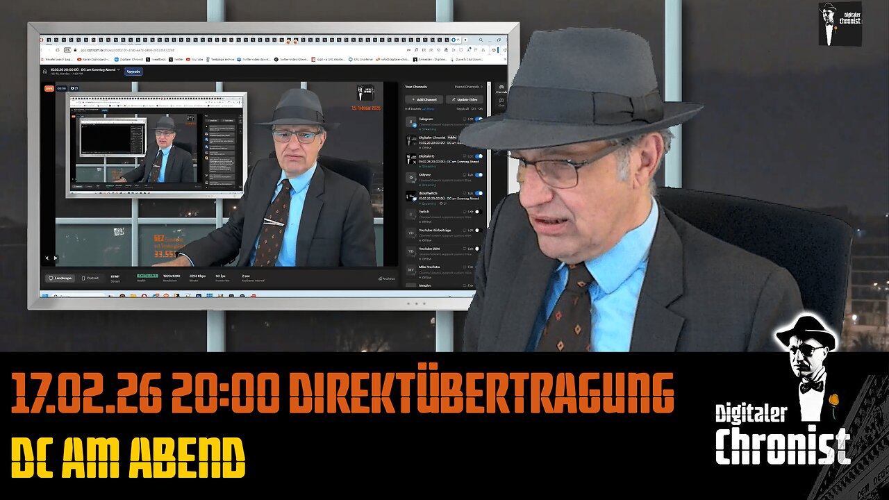 Aufzeichnung vom 17.02.26 Direktübertragung - DC am Abend