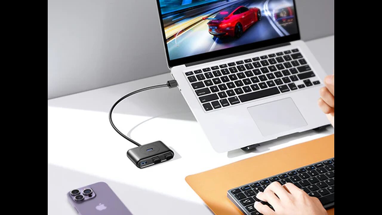 1M Multi-Port Extension Adapter