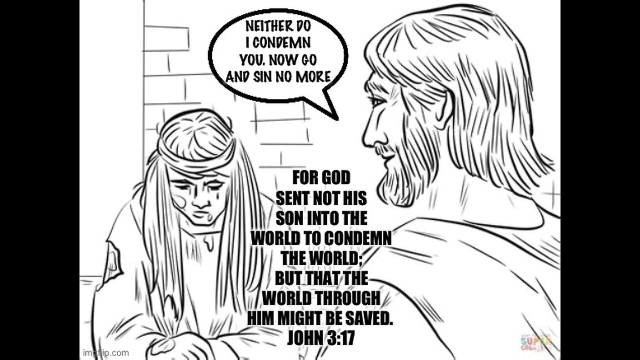 WHY JESUS DID NOT CONDEMN THE WOMAN CAUGHT IN ADULTERY- John8:3-11