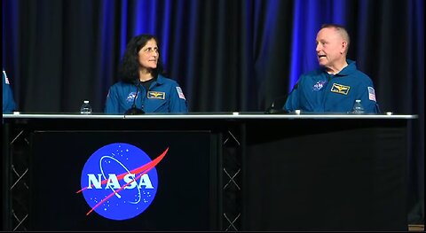 NASA'a SpaceX crew-9 holds post-flight news conference