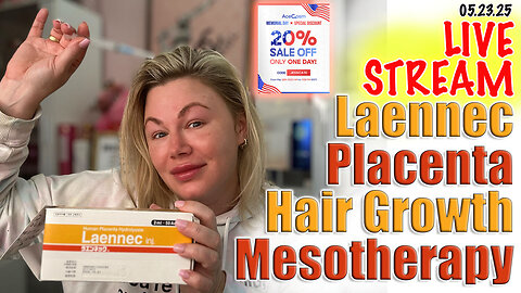 Live Laennec Placenta Hair Growth Placenta Mesotherapy, ACeCosm.com | Code Jessica10 Saves you money