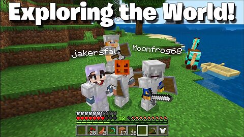 Exploring the World! SquadCraft S4 EP. 2