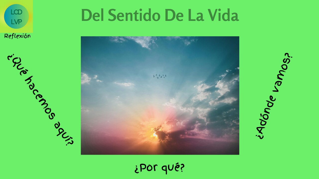 Del Sentido De La Vida