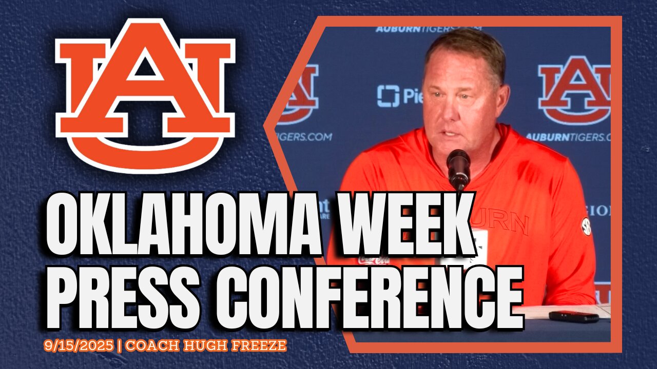 Hugh Freeze Previews Auburn vs Oklahoma | FULL PRESSER