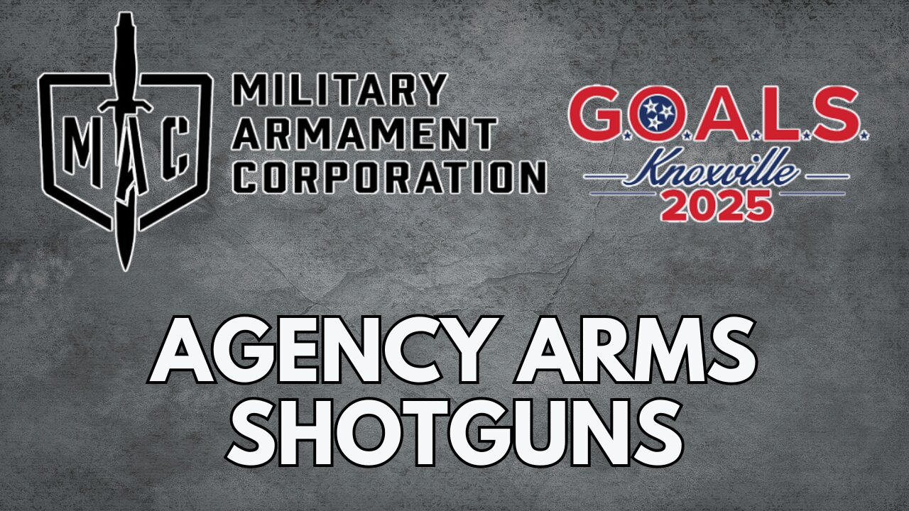 MAC 1014 & MAC 2 Agency Arms Shotguns from Military Armament Corp | Interview at GOA GOALS 2025