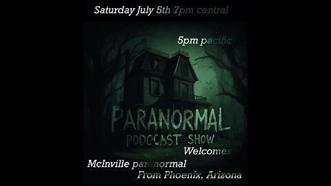 MCINVILLE PARANORMAL FROM PHOENIX ARIZONA