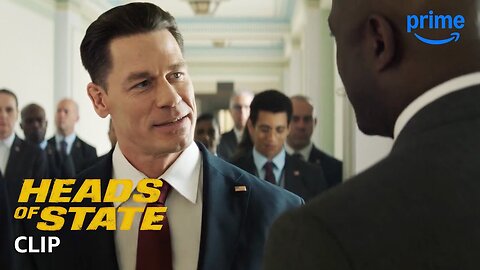 John Cena and Idris Elba Press Conference Goes Awry | Heads of State | Prime Video