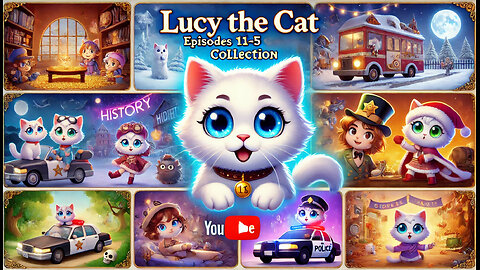 The Dailyyy Stories | Lucy the Cat - Episodes 11-15 Collection
