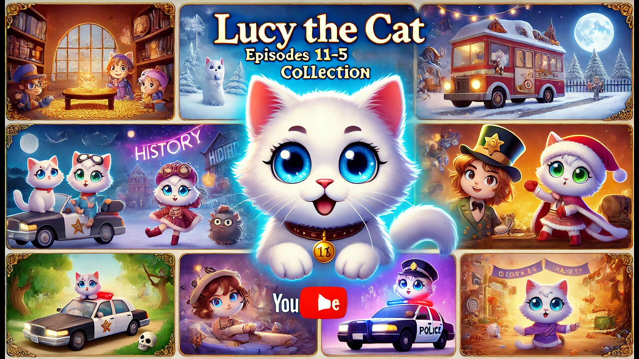 The Dailyyy Stories | Lucy the Cat - Episodes 11-15 Collection