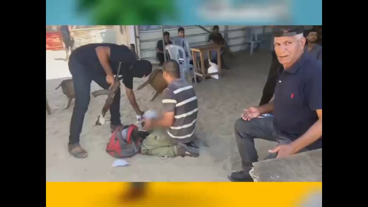 This is how the Hamas "Police" treats Gazans that don't follow their rules. Still support Hamas?