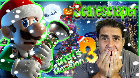 Luigi’s Mansion 3 – CHRISTMAS SCARESCRAPER Chaos! (Can Luigi Save Christmas?!)