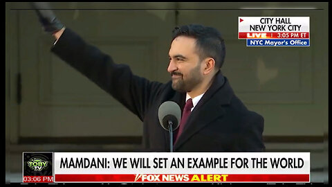 AOC , Bernie , Mamdani Mayoral Inauguration January 1, 2026