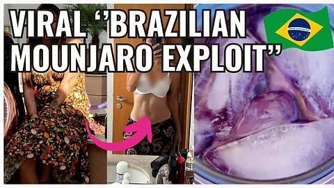 BRAZILIAN MOUNJARO WEIGHT LOSS RECIPE - (STEP BY STEP!) - NATURAL MOUNJARO EXPLOIT TO LOSE WEIGHT