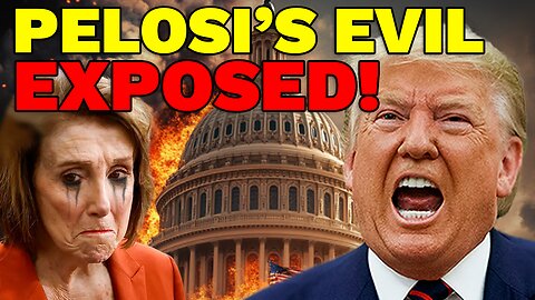🚨Trump URGED to ACT NOW! Pelosi is GUILTY!!