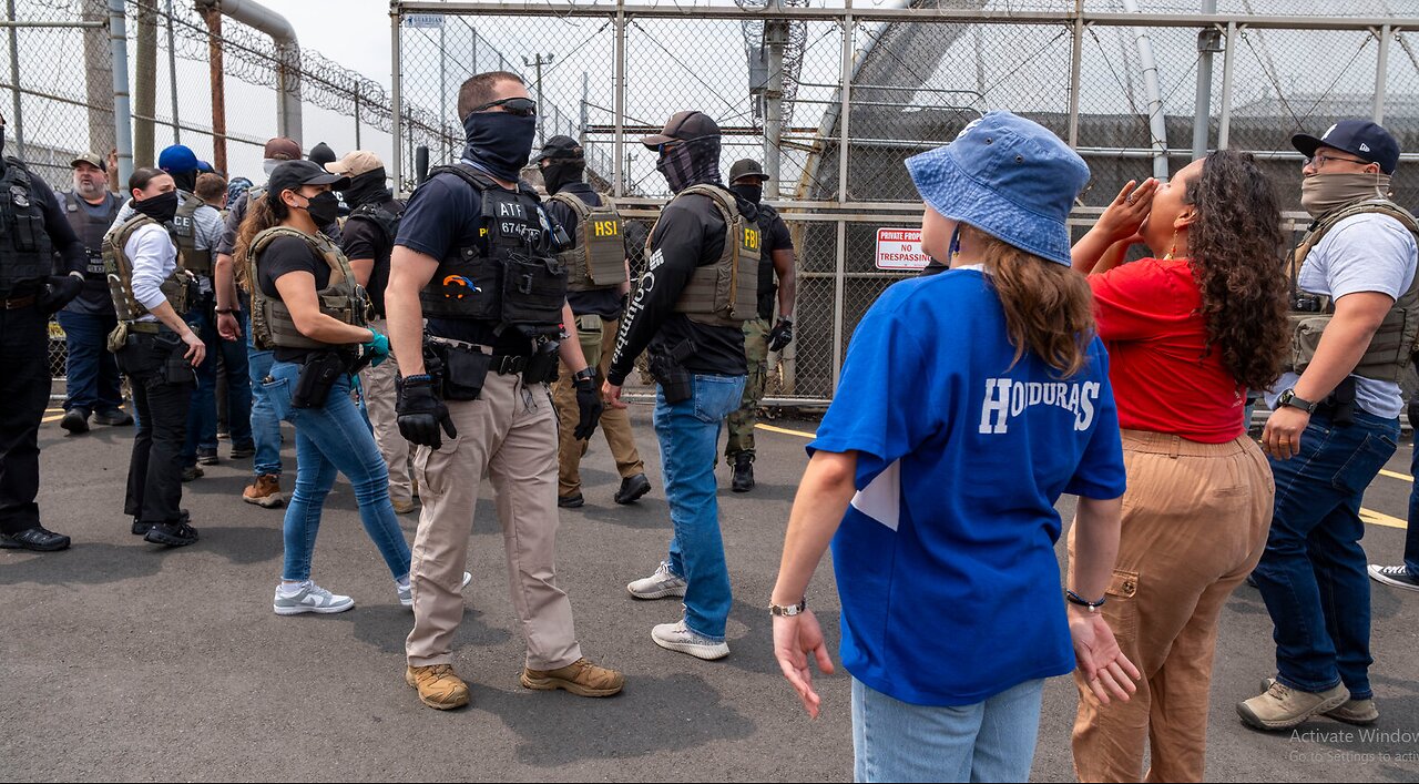 Four Illegal Immigrants Flee Newark ICE Facility ,Violent Disturbance; Authorities Launch Manhunt