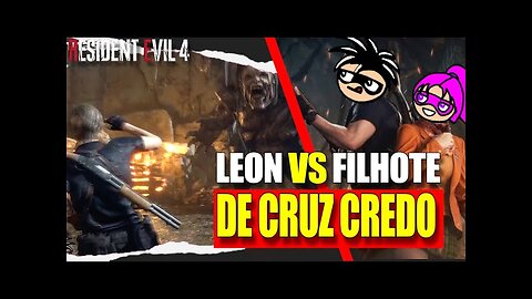 Resident Evil 4 Remake - Leon vs Gigante