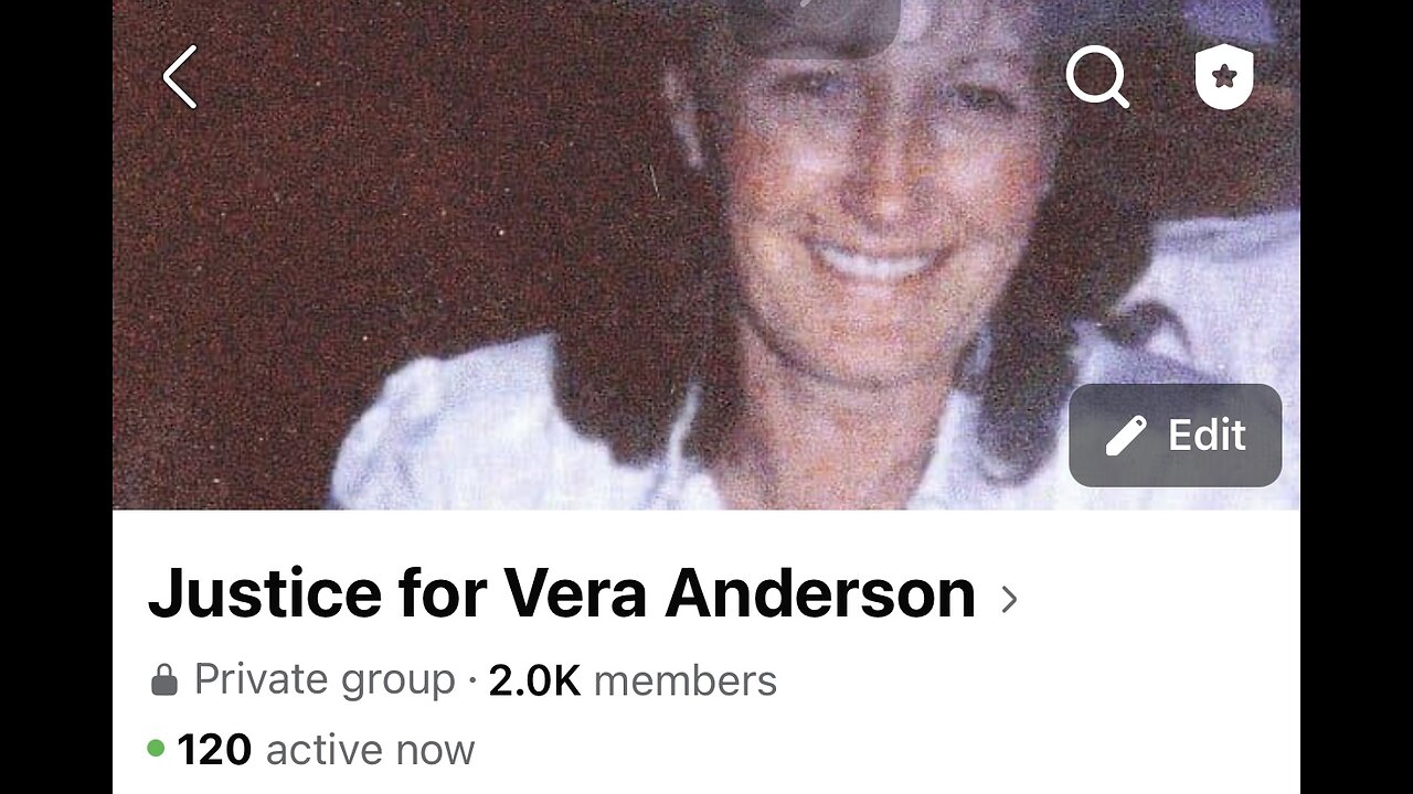 Vera Anderson, Channel 4 Documentary Coming Soon!