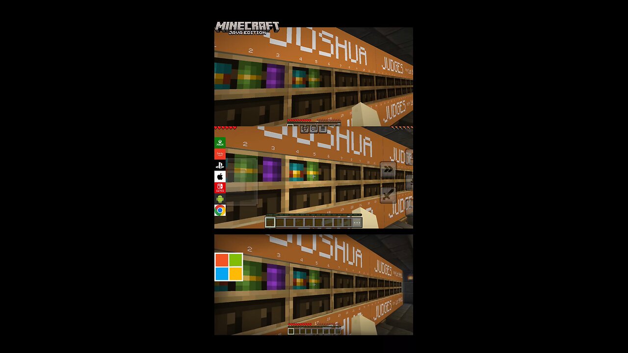 Joshua 5 - the KJV Bible in Minecraft #kjv #joshua #bible #Minecraft