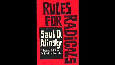 THE DEMS PLAN TO DESTROY AMERICA (PT 2 RULES FOR RADICALS)