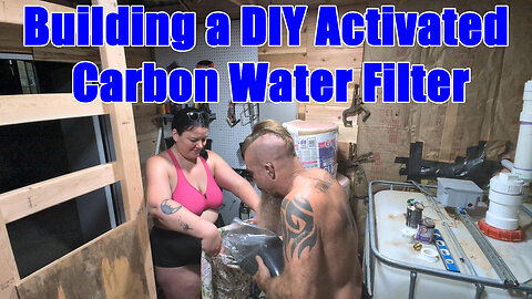 How To Build a DIY Homemade ACTIVATED CHARCOAL WATER FILTER