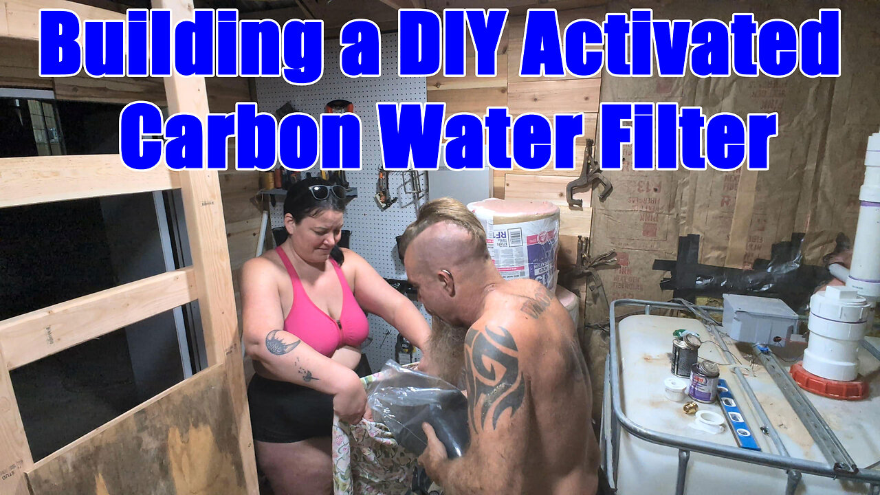 How To Build a DIY Homemade ACTIVATED CHARCOAL WATER FILTER