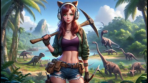 First Time in the Wild 🦖✨ | CtrlMeCute Survives ARK (Maybe)