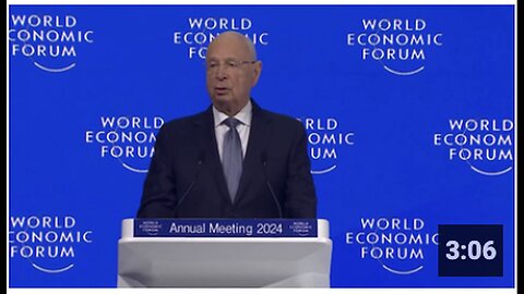 "WEF Founder Klaus Schwab Addresses Annual Davos Meeting"