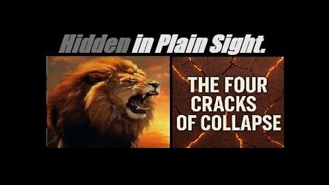 THE FOUR CRACKS OF COLLAPSE. (DO NOT Get Left Behind...) Mannarino
