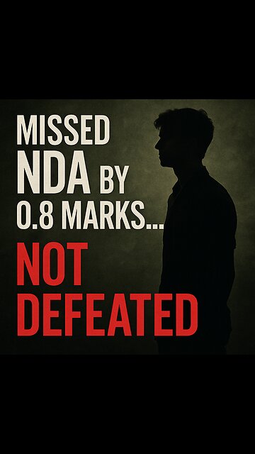 "0.8 Marks Short. Not Defeated. The Comeback Begins."