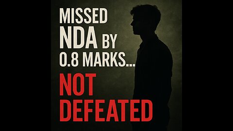 "0.8 Marks Short. Not Defeated. The Comeback Begins."