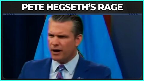 Pete Hegseth POPS OFF During Press Conference