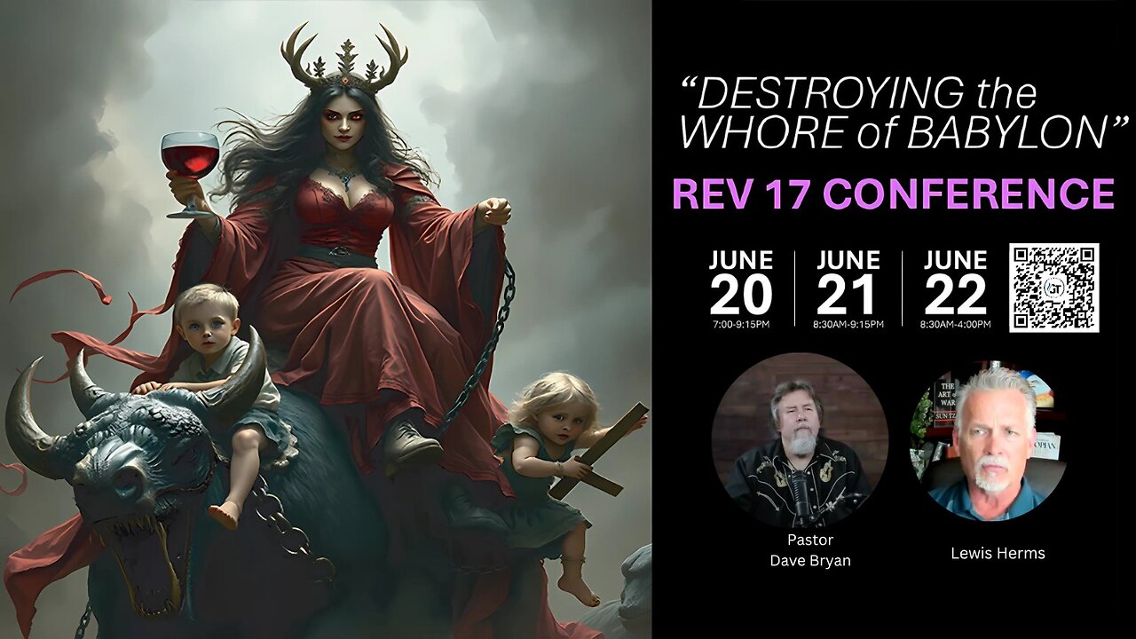 Destroying the Whore of Babylon Conference - Anti-Human Trafficking Summit - Lewis Herms