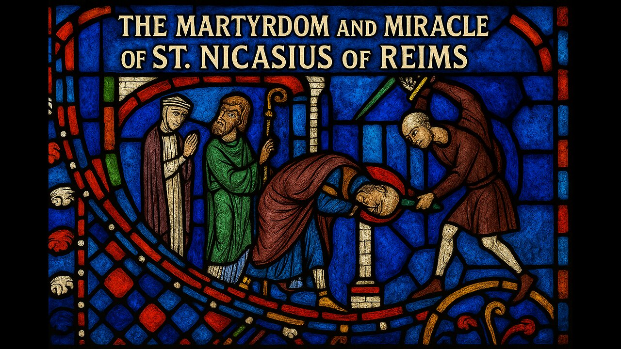 The Martyrdom and Miracle of St. Nicasius of Reims