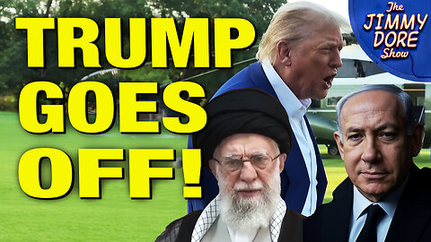 Trump Gets PISSED OFF At Israel For Breaking Ceasefire!