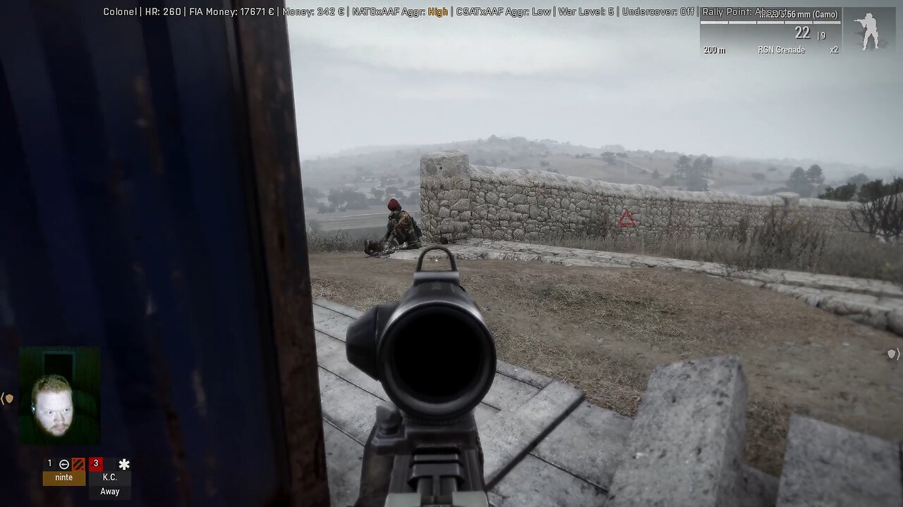 Fighting an Endless Wave of Invaders in ARMA 3 Antistasi Ultimate
