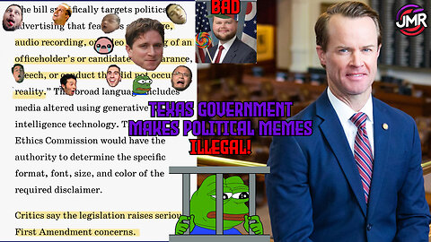 Rhino Republican's makes political memes ILLEGAL! get 1 year in JAIL!