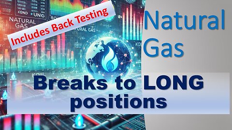 Natural Gas Breaks to LONG positions